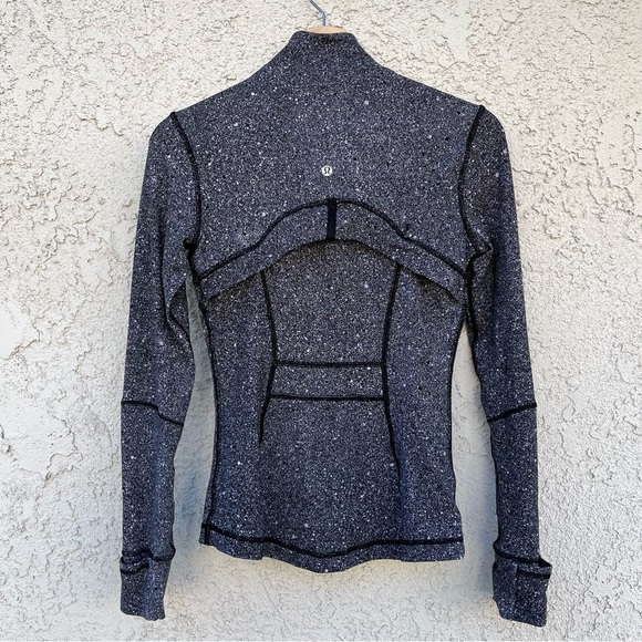 Lululemon - Define Jacket in Luminesce Splatter White Black - Picture 5 of 6